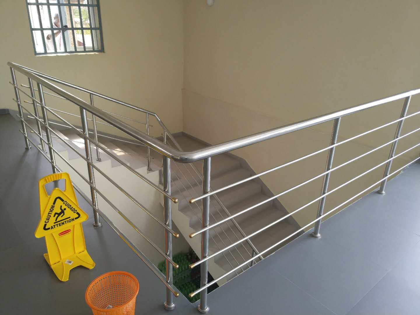 Brushed Stainless Landing Rail